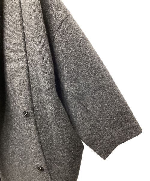 REALITY STUDIO（リアリティスタジオ）REALITY STUDIO (リアリティスタジオ) ウールコクーンボリュームコート グレー サイズ:Sの古着・服飾アイテム