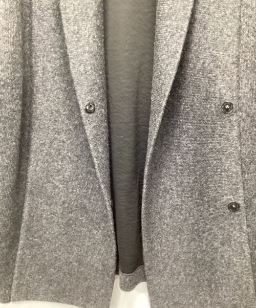 REALITY STUDIO（リアリティスタジオ）REALITY STUDIO (リアリティスタジオ) ウールコクーンボリュームコート グレー サイズ:Sの古着・服飾アイテム