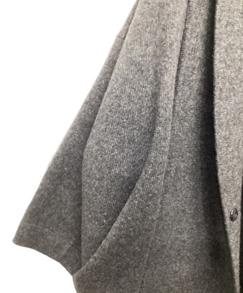 REALITY STUDIO（リアリティスタジオ）REALITY STUDIO (リアリティスタジオ) ウールコクーンボリュームコート グレー サイズ:Sの古着・服飾アイテム