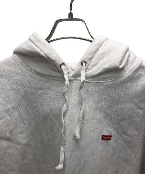 SUPREME（シュプリーム）SUPREME (シュプリーム) Small Box Hooded Sweatshirt ホワイト サイズ:Largeの古着・服飾アイテム