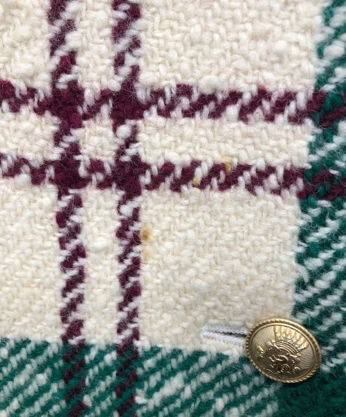 YORKLAND（ヨークランド）YORKLAND (ヨークランド) 金釦ステンカラーコート グリーン サイズ:9ARの古着・服飾アイテム