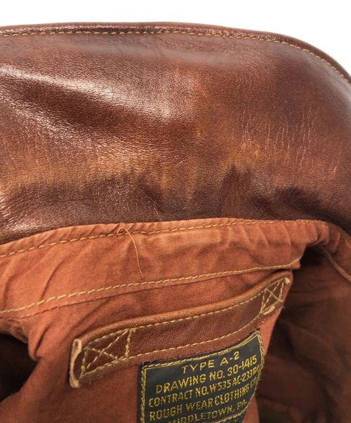 BUZZ RICKSON'S（バズリクソンズ）BUZZ RICKSON'S (バズリクソンズ) TYPE A-2 ブラウン サイズ:38の古着・服飾アイテム