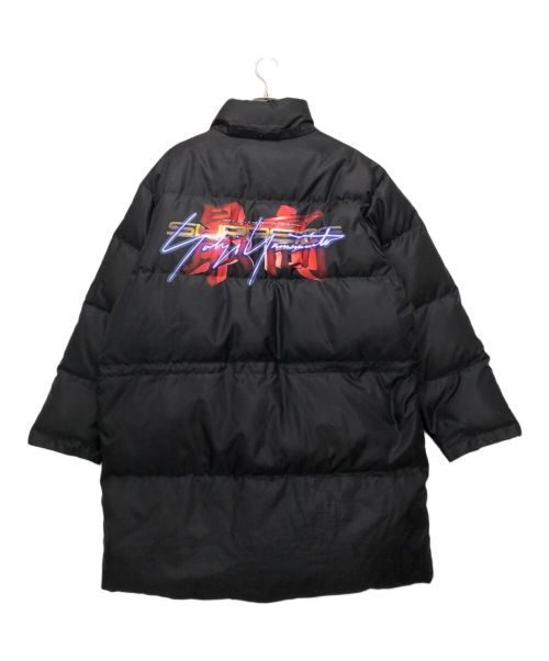 YOHJI YAMAMOTO（ヨウジヤマモト）YOHJI YAMAMOTO (ヨウジヤマモト) SUPREME (シュプリーム) TEKKENダウンコート ブラック サイズ:Lの古着・服飾アイテム