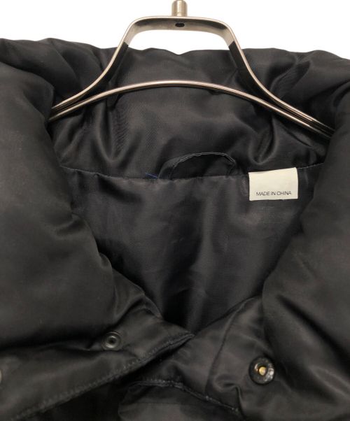 YOHJI YAMAMOTO（ヨウジヤマモト）YOHJI YAMAMOTO (ヨウジヤマモト) SUPREME (シュプリーム) TEKKENダウンコート ブラック サイズ:Lの古着・服飾アイテム