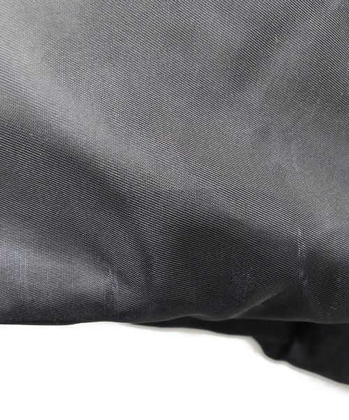 YOHJI YAMAMOTO（ヨウジヤマモト）YOHJI YAMAMOTO (ヨウジヤマモト) SUPREME (シュプリーム) TEKKENダウンコート ブラック サイズ:Lの古着・服飾アイテム