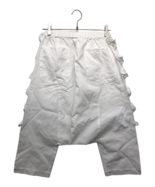 COMME des GARCONS COMME des GARCONS（コムデギャルソン コムデギャルソン）COMME des GARCONS COMME des GARCONS (コムデギャルソン コムデギャルソン) サルエルパンツ ホワイト サイズ:Sの古着・服飾アイテム