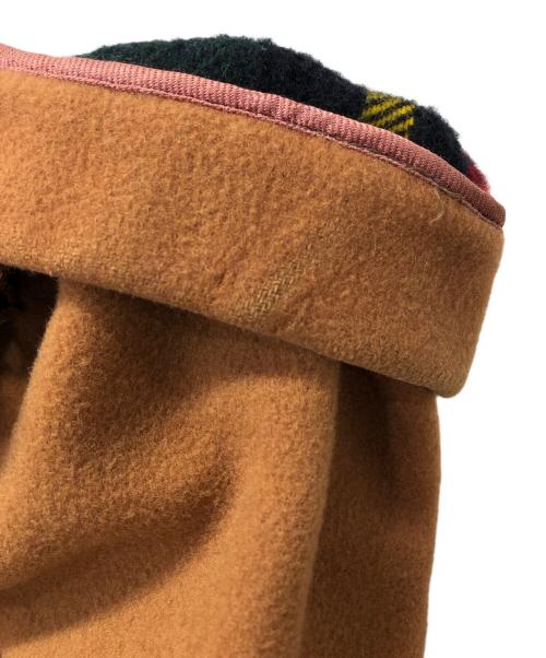 GLOVER ALL（グローバーオール）GLOVER ALL (グローバーオール) ロングダッフルコート ブラウン サイズ:34の古着・服飾アイテム