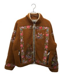 Advisory Board Crystals（アドバイザリー ボード クリスタルズ）の古着「ボアジャケット」｜ブラウン