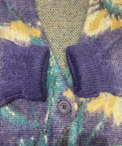 JOURNAL STANDARD（ジャーナルスタンダード）JOURNAL STANDARD (ジャーナルスタンダード) TOLIGHT (トライト) フラワー柄ジャガードカーディガン ネイビー サイズ:FREEの古着・服飾アイテム