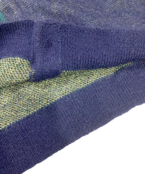 JOURNAL STANDARD（ジャーナルスタンダード）JOURNAL STANDARD (ジャーナルスタンダード) TOLIGHT (トライト) フラワー柄ジャガードカーディガン ネイビー サイズ:FREEの古着・服飾アイテム