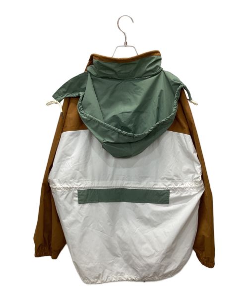 OOFWEAR（オーフウエア）OOFWEAR (オーフウエア) ライトナイロンマウンテンパーカー グリーン×ブラウン サイズ:42の古着・服飾アイテム