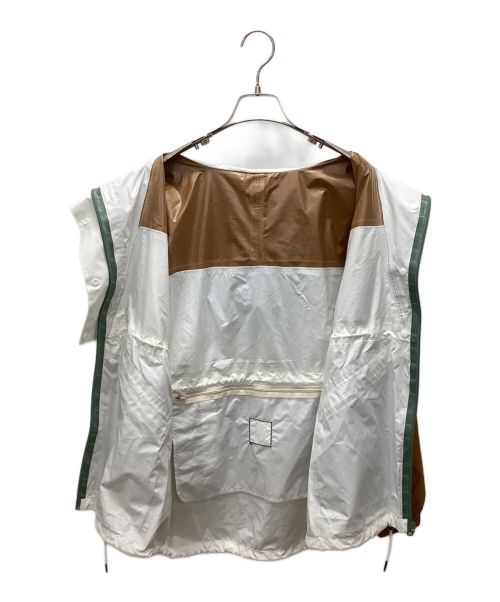 OOFWEAR（オーフウエア）OOFWEAR (オーフウエア) ライトナイロンマウンテンパーカー グリーン×ブラウン サイズ:42の古着・服飾アイテム