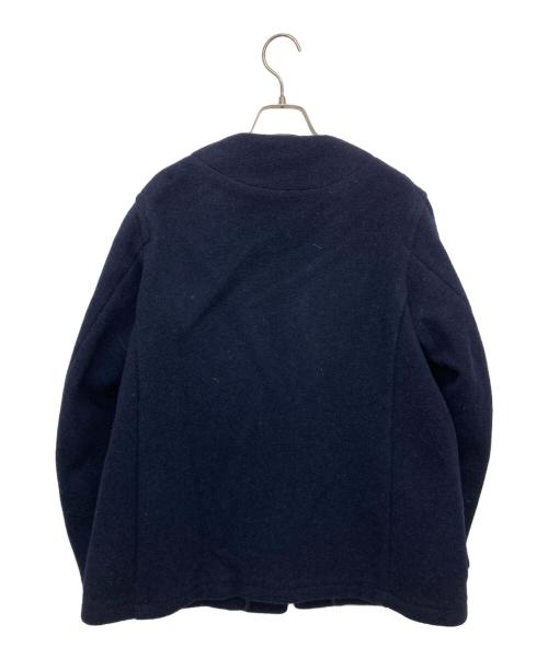 DANTON（ダントン）DANTON (ダントン) ウールモッサノーカラージャケット ネイビー サイズ:38の古着・服飾アイテム