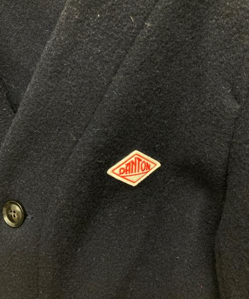 DANTON（ダントン）DANTON (ダントン) ウールモッサノーカラージャケット ネイビー サイズ:38の古着・服飾アイテム