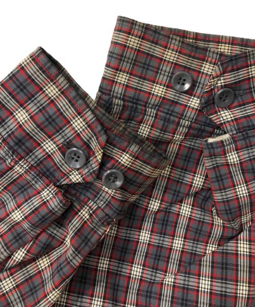 Sears（シアーズ）Sears (シアーズ) 60’sチェックスイングトップ グレー サイズ:Lの古着・服飾アイテム