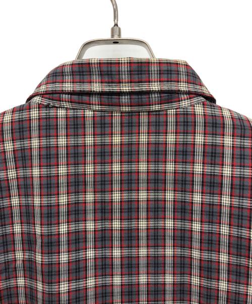 Sears（シアーズ）Sears (シアーズ) 60’sチェックスイングトップ グレー サイズ:Lの古着・服飾アイテム