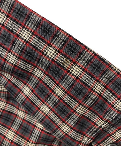 Sears（シアーズ）Sears (シアーズ) 60’sチェックスイングトップ グレー サイズ:Lの古着・服飾アイテム