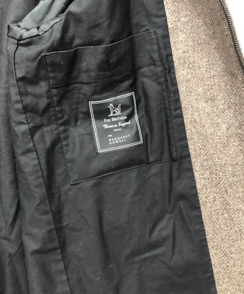 MARGARET HOWELL（マーガレットハウエル）MARGARET HOWELL (マーガレットハウエル) NATURAL WOOL TWILL ブラウン サイズ:Mの古着・服飾アイテム