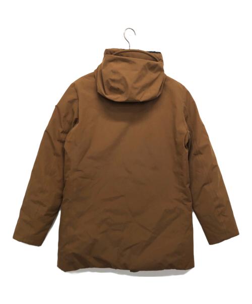 ARMANI JEANS（アルマーニジーンズ）ARMANI JEANS (アルマーニジーンズ) ダウンコート ブラウン サイズ:46の古着・服飾アイテム