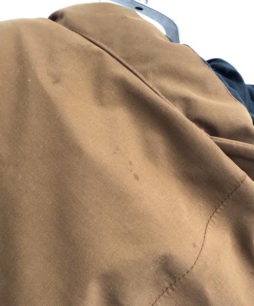 ARMANI JEANS（アルマーニジーンズ）ARMANI JEANS (アルマーニジーンズ) ダウンコート ブラウン サイズ:46の古着・服飾アイテム