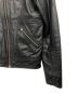中古・古着 NUDIE JEANS (ヌーディー・ジーンズ) カウレザージャケット ブラック サイズ:S：10000円