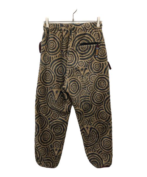 KAPITAL（キャピタル）KAPITAL (キャピタル) メイズ柄フリースパンツ ブラウン サイズ:1の古着・服飾アイテム