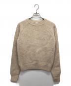 Saint Laurent Parisサンローランパリ）の古着「ラグランニット」｜ベージュ