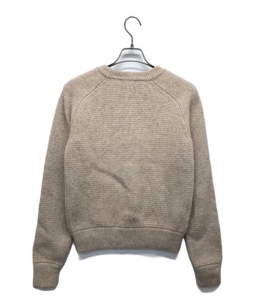 Saint Laurent Paris（サンローランパリ）Saint Laurent Paris (サンローランパリ) ラグランニット ベージュ サイズ:Mの古着・服飾アイテム