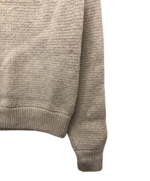 Saint Laurent Paris（サンローランパリ）Saint Laurent Paris (サンローランパリ) ラグランニット ベージュ サイズ:Mの古着・服飾アイテム