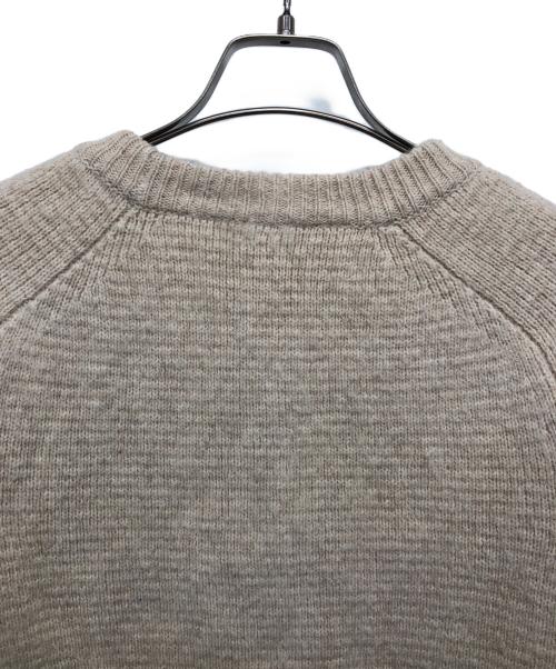 Saint Laurent Paris（サンローランパリ）Saint Laurent Paris (サンローランパリ) ラグランニット ベージュ サイズ:Mの古着・服飾アイテム