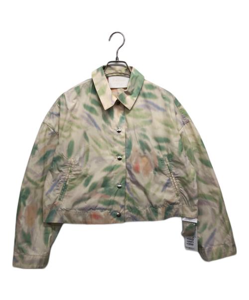 BALLSEY（ボールジィ）BALLSEY (ボールジィ) ウェットモクテルジャカードショートブルゾン マルチカラー サイズ:36 未使用品の古着・服飾アイテム