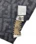 FENDI (フェンディ) ズッカ柄マフラー グレー：15000円