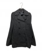 JUNYA WATANABE COMME des GARCONS(ジュンヤワタナベ コムデギャルソン）の古着「00’sケープポンチョ パフスリーブピーコート」｜グレー