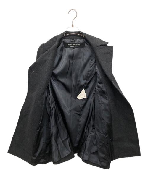 JUNYA WATANABE COMME des GARCONS（(ジュンヤワタナベ コムデギャルソン）JUNYA WATANABE COMME des GARCONS ((ジュンヤワタナベ コムデギャルソン) 00’sケープポンチョ パフスリーブピーコート グレー サイズ:XSの古着・服飾アイテム