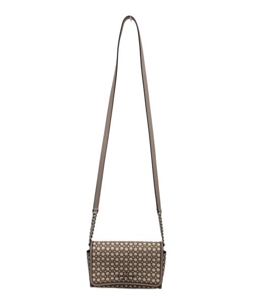 Kate Spade（ケイトスペード）Kate Spade (ケイトスペード) spade link small flap crossbody ベージュの古着・服飾アイテム