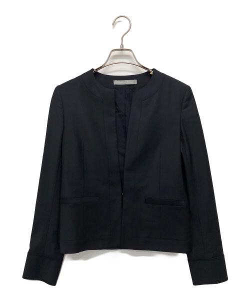 theory luxe（セオリーリュクス）theory luxe (セオリーリュクス) EXECUTIVE ノーカラー ジャケット ブラック サイズ:36の古着・服飾アイテム