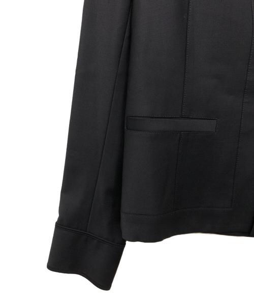 theory luxe（セオリーリュクス）theory luxe (セオリーリュクス) EXECUTIVE ノーカラー ジャケット ブラック サイズ:36の古着・服飾アイテム