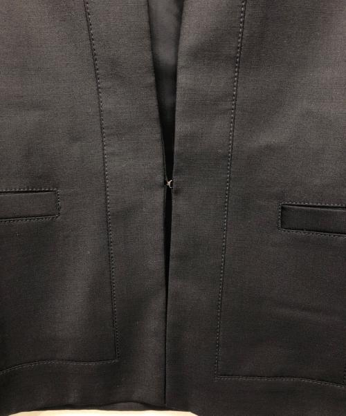 theory luxe（セオリーリュクス）theory luxe (セオリーリュクス) EXECUTIVE ノーカラー ジャケット ブラック サイズ:36の古着・服飾アイテム