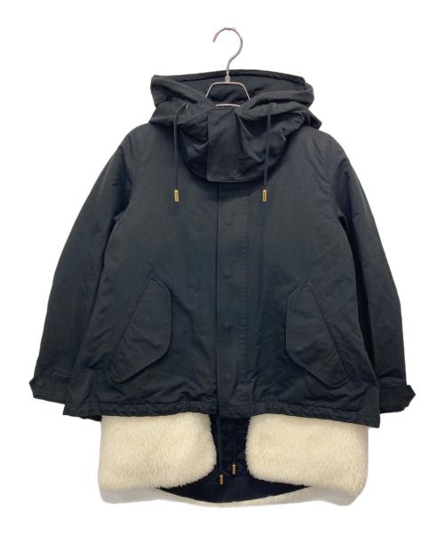 THE RERACS（ザ リラクス）THE RERACS (ザ リラクス) モッズコート 17FW-RECT-156L ブラック サイズ:FREEの古着・服飾アイテム