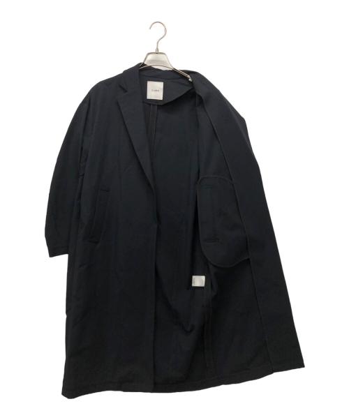 CLANE（クラネ）CLANE (クラネ) DOUBLE CROSS CHESTER COAT ネイビー サイズ:2の古着・服飾アイテム