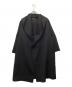 mizuiro-ind（ミズイロインド）の古着「フーデッドコート」｜ブラック