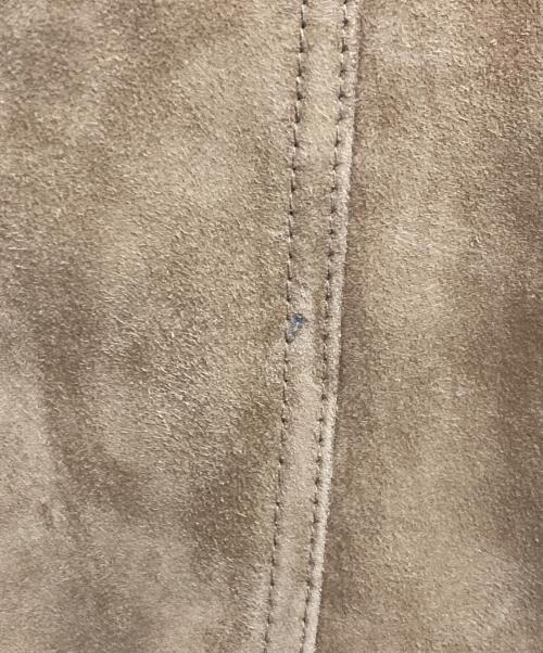 BROOKS BROTHERS（ブルックスブラザーズ）BROOKS BROTHERS (ブルックスブラザーズ) ラムスウェードブルゾン ブラウン サイズ:Lの古着・服飾アイテム