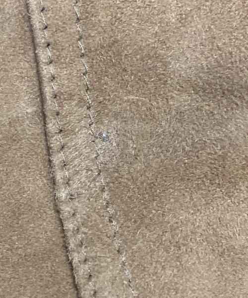 BROOKS BROTHERS（ブルックスブラザーズ）BROOKS BROTHERS (ブルックスブラザーズ) ラムスウェードブルゾン ブラウン サイズ:Lの古着・服飾アイテム