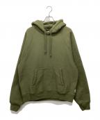 stussyステューシー）の古着「パーカー」｜オリーブ