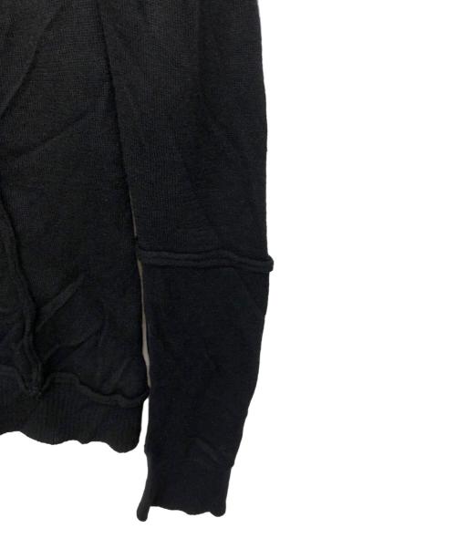 UNDERCOVER（アンダーカバー）UNDERCOVER (アンダーカバー) シルクカシミヤタートルネックニット ブラック サイズ:SIZE 2の古着・服飾アイテム