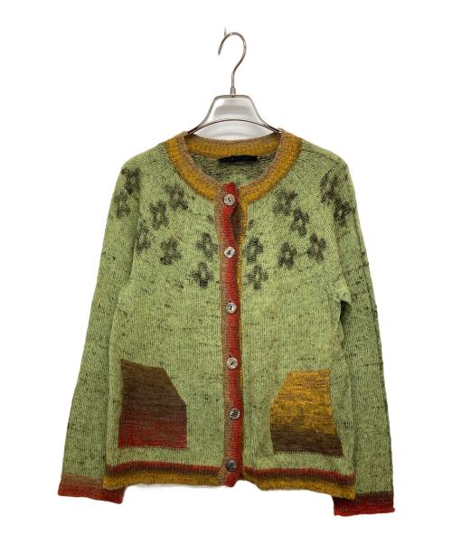 M.&KYOKO（エムアンドキョウコ）M.&KYOKO (エムアンドキョウコ) カーディガン グリーン サイズ:FREEの古着・服飾アイテム