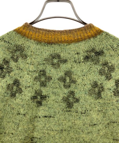 M.&KYOKO（エムアンドキョウコ）M.&KYOKO (エムアンドキョウコ) カーディガン グリーン サイズ:FREEの古着・服飾アイテム