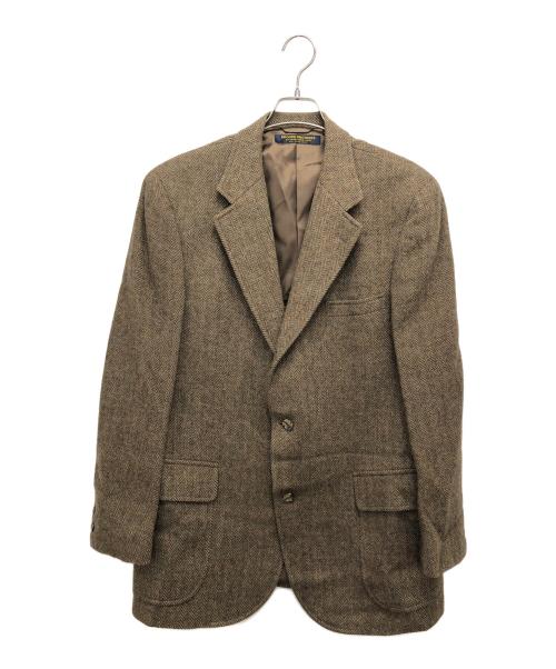 BROOKS BROTHERS（ブルックスブラザーズ）BROOKS BROTHERS (ブルックスブラザーズ) 90’sヘリンボーンテーラードジャケット ブラウン サイズ:表記無しの古着・服飾アイテム