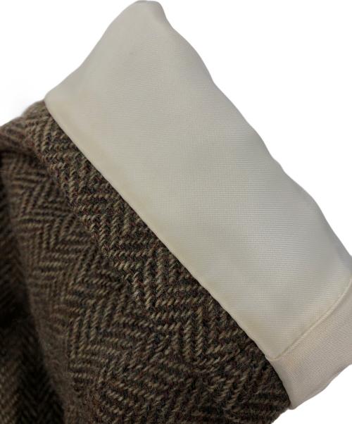 BROOKS BROTHERS（ブルックスブラザーズ）BROOKS BROTHERS (ブルックスブラザーズ) 90’sヘリンボーンテーラードジャケット ブラウン サイズ:表記無しの古着・服飾アイテム