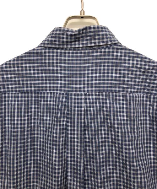 BROOKS BROTHERS（ブルックスブラザーズ）BROOKS BROTHERS (ブルックスブラザーズ) チェックボタンダウンチェックシャツ ブルー サイズ:Lの古着・服飾アイテム